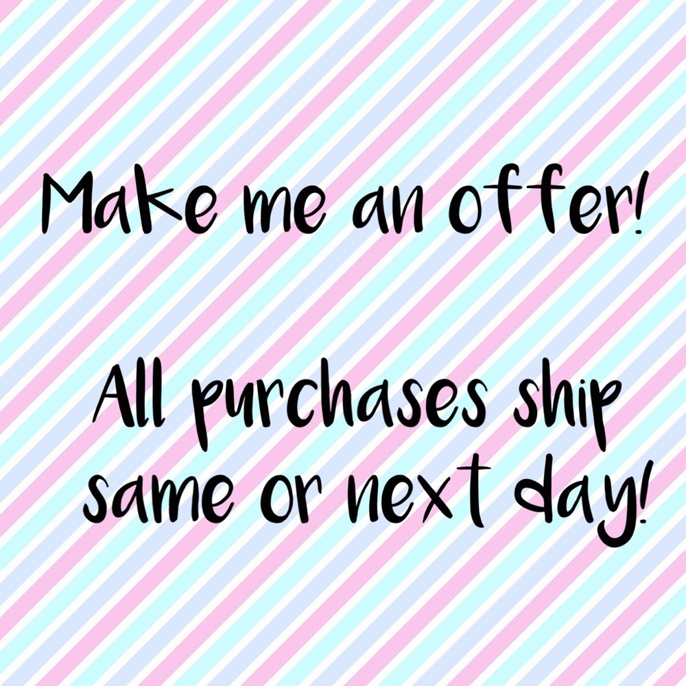 All offers considered! Ships same or Next day! ☀️